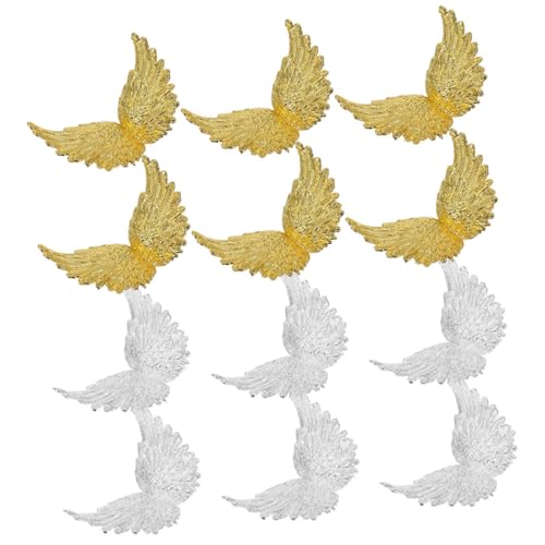 Sosoport 12 Stück Mini Flügel Kreative Dekoration Engelsflügel Kleine Engelsflügel Zum Basteln Basteln Engelsflügel Engelsflügel Ornament Engelsflügel Ornamente Engelsflügel von Sosoport