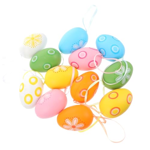Sosoport 12 Stück Ostereier Pastell Die gepudert Dekorationen bunt Ornamente plastikeier für ostern basteln zu ostern Osterdekoration zu Hause Festivalbedarf Kunststoff- -Material Colorful Sosoport 12 Stück Ostereier Pastell Die gepudert Dekorationen bunt Ornamente plastikeier für ostern basteln zu ostern Osterdekoration zu Hause Festivalbedarf Kunststoff- -Material Colorful von Sosoport