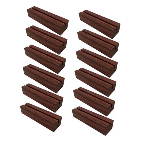 Sosoport 12 Stück Teiliges Holz Tischkartenhalter mit Geradem Schlitz Stabile Platzkartenhalter aus Lackiertem Walnuss Holz für Fotos Notizen Tischnummern Elegant für Hochzeit Büro Party Sosoport 12 Stück Teiliges Holz Tischkartenhalter mit Geradem Schlitz Stabile Platzkartenhalter aus Lackiertem Walnuss Holz für Fotos Notizen Tischnummern Elegant für Hochzeit Büro Party von Sosoport