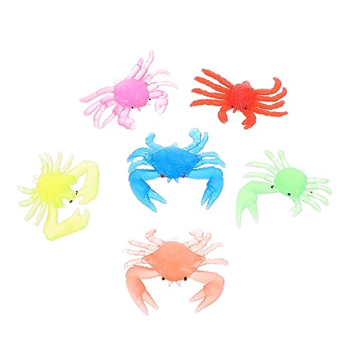 Sosoport 12Stücke Teiliges Krabbenmodell Spielzeugset aus Weichem TPR Lebendige Umweltfreundliche Tier Modelle für Pädagogisches und Dekoration für Schreibtisch Sosoport 12Stücke Teiliges Krabbenmodell Spielzeugset aus Weichem TPR Lebendige Umweltfreundliche Tier Modelle für Pädagogisches und Dekoration für Schreibtisch von Sosoport