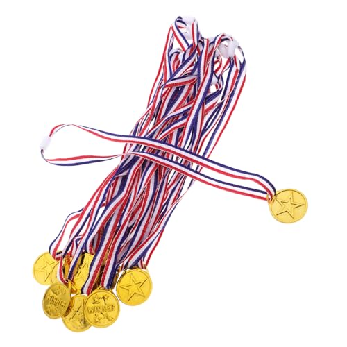 Sosoport 15 Stück Teiliges Sportmedaillen für Auszeichnungen für Schulwettkämpfe und Sportveranstaltungen Dekorative Medaillen mit Sicherheitsverschluss für Ehrungen und Belohnungen von Sosoport