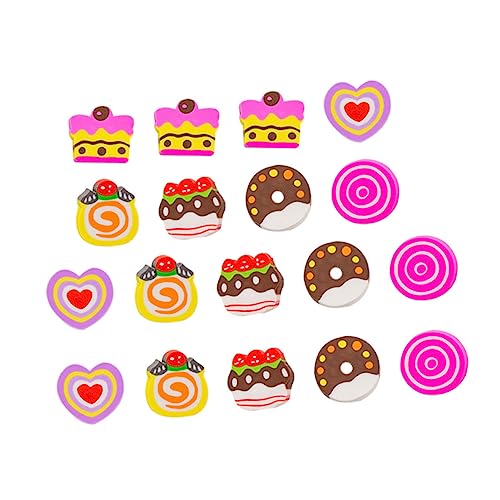 Sosoport 18 Stück Donut Cake Eraser Spielzeuggummi Mini Lebensmittel Radiergummis Radiergummis Für Süßigkeiten-radiergummis Kindergäuer Kawaii Eraser Donut Radiergummi Tpr Sosoport 18 Stück Donut Cake Eraser Spielzeuggummi Mini Lebensmittel Radiergummis Radiergummis Für Süßigkeiten-radiergummis Kindergäuer Kawaii Eraser Donut Radiergummi Tpr von Sosoport