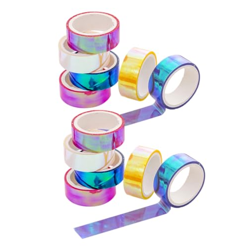 Sosoport 18 Stück Teiliges Dekoratives Washi Tape Masking Tape für Scrapbooking Journals Bastelprojekte Wasserdichtes Niedliches Klebeband mit Einzigartigem Sosoport 18 Stück Teiliges Dekoratives Washi Tape Masking Tape für Scrapbooking Journals Bastelprojekte Wasserdichtes Niedliches Klebeband mit Einzigartigem von Sosoport
