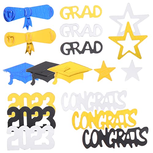 Sosoport 1Satz Abschluss Konfetti Deko für Graduation Party Tischdeko für Feierliche Anlässe Vielseitig Einsetzbar zur Verschönerung von Räumen Sosoport 1Satz Abschluss Konfetti Deko für Graduation Party Tischdeko für Feierliche Anlässe Vielseitig Einsetzbar zur Verschönerung von Räumen von Sosoport