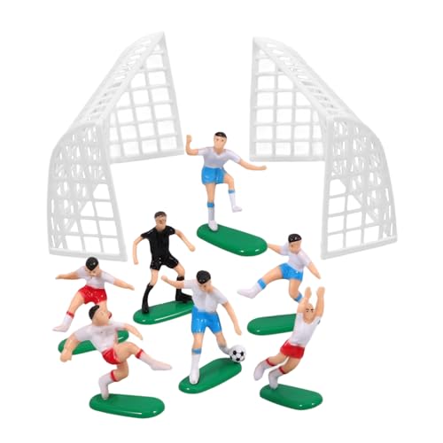 Sosoport 1Satz Fußball Tortendekoration Fußballfiguren für Geburtstagsfeiern Wiederverwendbare Sportmotiv Kuchendeko für Fußballpartys und Sportveranstaltungen Sosoport 1Satz Fußball Tortendekoration Fußballfiguren für Geburtstagsfeiern Wiederverwendbare Sportmotiv Kuchendeko für Fußballpartys und Sportveranstaltungen von Sosoport