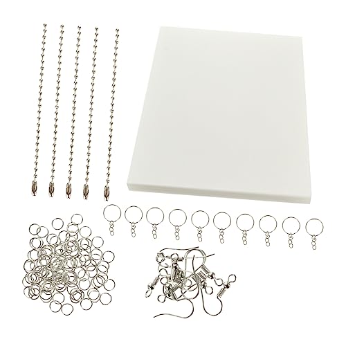 Sosoport 1Satz Wärmeschrumpfpapier Nützliche Schrumpfkunststoffblätter für DIY Schmuckherstellung Sicher und Einfach der Anwendung für Kreative Bastelprojekte von Sosoport