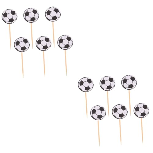 Sosoport 2 Sätze Fußball Cupcake Topper Essbare Tortendeko Für Fußballpartys Für Geburtstagskuchen Einfaches Design Sicher Und Langlebig Dekoration Für Desserts Und Snacks 60 Stück * 2 Sosoport 2 Sätze Fußball Cupcake Topper Essbare Tortendeko Für Fußballpartys Für Geburtstagskuchen Einfaches Design Sicher Und Langlebig Dekoration Für Desserts Und Snacks 60 Stück * 2 von Sosoport
