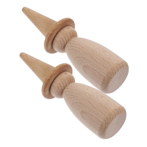 Sosoport 2 Sätze Unfertige Holzfiguren mit Hut Diy Holzpuppen für Kreative Bastelprojekte und Sandspiel Dekoration für Spielzimmer und Puppenhäuser aus Sicherem Holz Gefertigt Leicht und Sosoport 2 Sätze Unfertige Holzfiguren mit Hut Diy Holzpuppen für Kreative Bastelprojekte und Sandspiel Dekoration für Spielzimmer und Puppenhäuser aus Sicherem Holz Gefertigt Leicht und von Sosoport