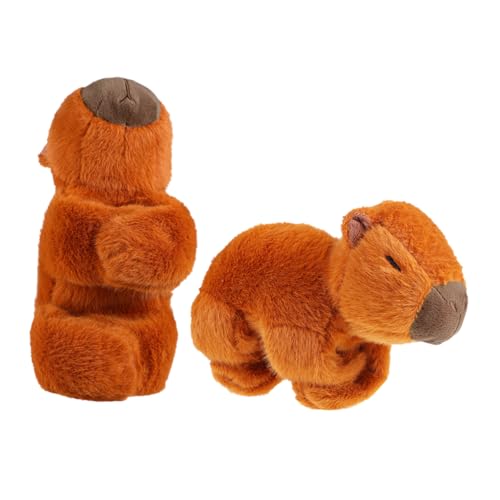 Sosoport 2 Stück Capybara-Puppe für lustige Capybara süße Capybara weich kleine Plüsch -Capybara -Puppe gefüllte Capybara Plüschspielzeug PP Baumwolle Sosoport 2 Stück Capybara-Puppe für lustige Capybara süße Capybara weich kleine Plüsch -Capybara -Puppe gefüllte Capybara Plüschspielzeug PP Baumwolle von Sosoport