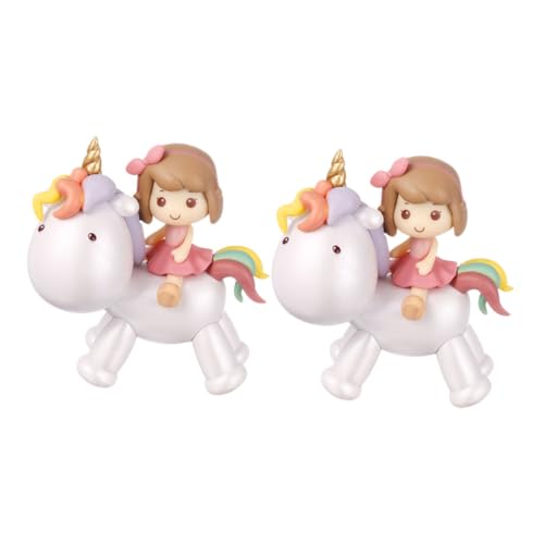 Sosoport 2 Stück Einhorn Tortenfigur Dekorative Tortendeko für Shower und Feiern Niedliche Tortenaufsätze für Desserts Tischdeko für Kinderpartys Sosoport 2 Stück Einhorn Tortenfigur Dekorative Tortendeko für Shower und Feiern Niedliche Tortenaufsätze für Desserts Tischdeko für Kinderpartys von Sosoport