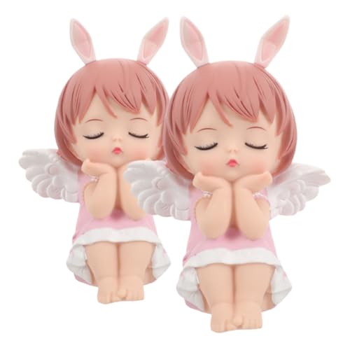 Sosoport 2 Stück Engel Kuchen Figuren für Niedliche Tortendeko für Kindergeburtstag und Feiern Vielseitig Einsetzbar Partydekoration und Geschenkschmuck Sosoport 2 Stück Engel Kuchen Figuren für Niedliche Tortendeko für Kindergeburtstag und Feiern Vielseitig Einsetzbar Partydekoration und Geschenkschmuck von Sosoport