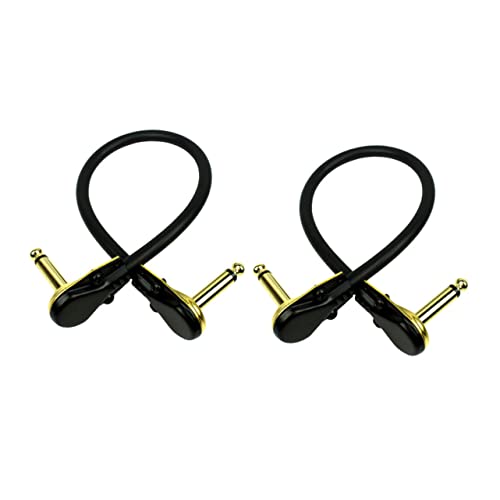 Sosoport 2 Stück Gitarreneffekt Kabel Hochwertiges Audio Kabel für Gitarre und Musikinstrumente Langlebiges Geräuschreduzierung Professionelle Anwendung Sosoport 2 Stück Gitarreneffekt Kabel Hochwertiges Audio Kabel für Gitarre und Musikinstrumente Langlebiges Geräuschreduzierung Professionelle Anwendung von Sosoport