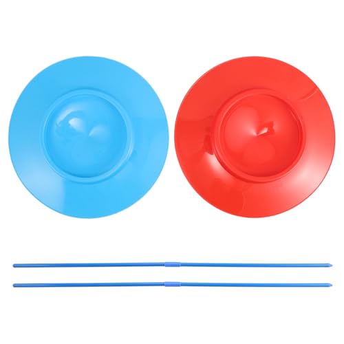 Sosoport 2 Stück Jonglierrequisiten Zirkusteller Für Erwachsene Fangstäbe Spiel Bunte Partyteller Zirkus Jonglierstab Jonglierspiele Teller Jonglierball Kreiselspielzeug Kunststoff Sosoport 2 Stück Jonglierrequisiten Zirkusteller Für Erwachsene Fangstäbe Spiel Bunte Partyteller Zirkus Jonglierstab Jonglierspiele Teller Jonglierball Kreiselspielzeug Kunststoff von Sosoport