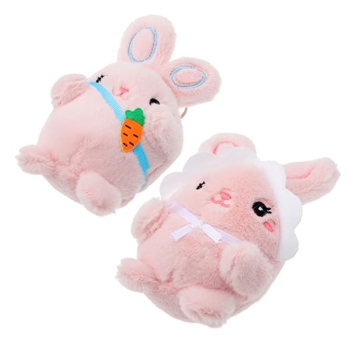Sosoport 2 Stück Osterhasenpuppe Handwerk DIY Kaninchen Puppe DIY Anhänger Schlüsselanhänger zum Aufhängen Schlüsselanhänger-Dekoration zum Aufhängen kurzer Plüsch Rosa Sosoport 2 Stück Osterhasenpuppe Handwerk DIY Kaninchen Puppe DIY Anhänger Schlüsselanhänger zum Aufhängen Schlüsselanhänger-Dekoration zum Aufhängen kurzer Plüsch Rosa von Sosoport
