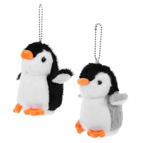 Sosoport 2 Stück Pinguin-puppe-anhänger Taschenanhänger Tierischer Schlüsselanhänger Kawaii Schlüsselanhänger Miniatur-pinguin Kreativer Schlüsselanhänger Rucksackzauber Plüsch Sosoport 2 Stück Pinguin-puppe-anhänger Taschenanhänger Tierischer Schlüsselanhänger Kawaii Schlüsselanhänger Miniatur-pinguin Kreativer Schlüsselanhänger Rucksackzauber Plüsch von Sosoport