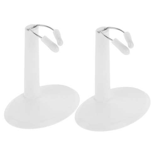 Sosoport 2 Stück Puppenständer aus Kunststoff Stabiler Figurenhalter für Puppen und Teddybären Abnehmbar und Transportabel Vielseitiger Doll Display Holder zur Sicheren Präsentation Sosoport 2 Stück Puppenständer aus Kunststoff Stabiler Figurenhalter für Puppen und Teddybären Abnehmbar und Transportabel Vielseitiger Doll Display Holder zur Sicheren Präsentation von Sosoport