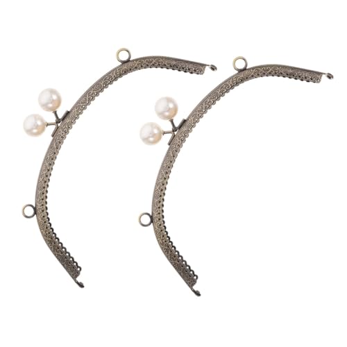 Sosoport 2 Stück Purse Clasp Rahmen mit Bogenform für Handgemachte Taschen und DIY Projekte Elegante Geldbörsen Verschlüsse für Taschenzubehör Multifunktionale Handtaschen Hardware Sosoport 2 Stück Purse Clasp Rahmen mit Bogenform für Handgemachte Taschen und DIY Projekte Elegante Geldbörsen Verschlüsse für Taschenzubehör Multifunktionale Handtaschen Hardware von Sosoport