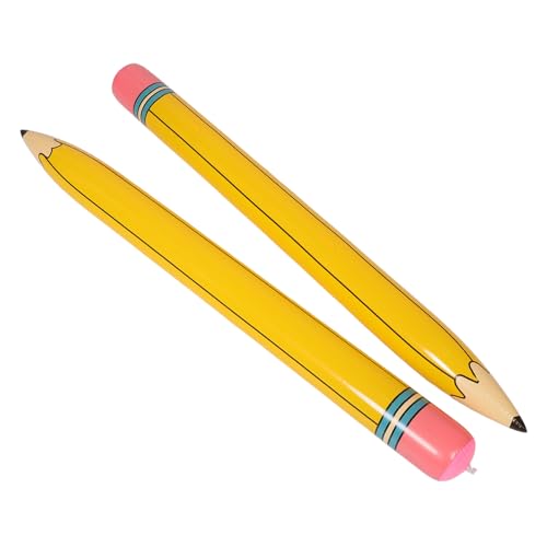 Sosoport 2 Stück Riesige PVC Bleistift Dekoration für Schulanfang und Abschlussfeiern Foto Requisiten und Party Sosoport 2 Stück Riesige PVC Bleistift Dekoration für Schulanfang und Abschlussfeiern Foto Requisiten und Party von Sosoport