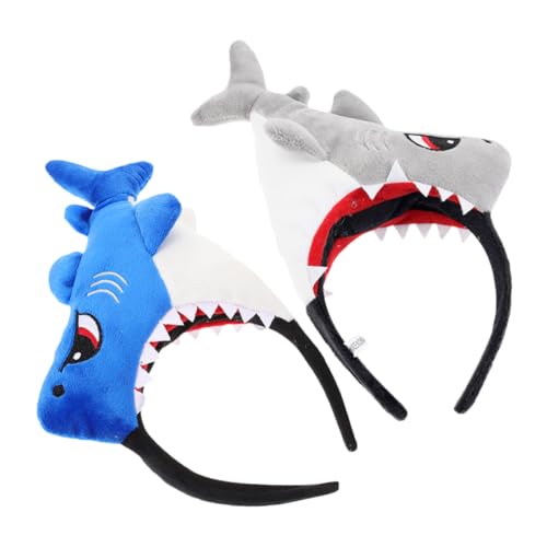 Sosoport 2 Stück Teiliges Cartoon Hai Stirnband aus Plüsch Robustes Bequemes Haarband für Damen und Herren Accessoire für Kostümpartys Halloween und Cosplay Veranstaltungen Sosoport 2 Stück Teiliges Cartoon Hai Stirnband aus Plüsch Robustes Bequemes Haarband für Damen und Herren Accessoire für Kostümpartys Halloween und Cosplay Veranstaltungen von Sosoport