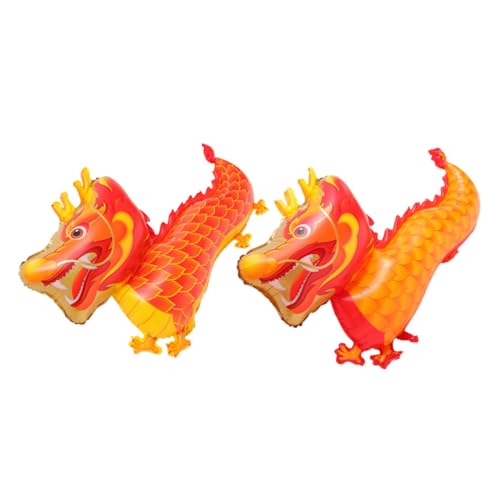 Sosoport 2 Stück Teiliges Chinesisches Drachendekor Luftballon Große Partyballons für Frühlingsfest und Geburtstag Langlebige Familien und Veranstaltungsdekoration Orange und Rot Sosoport 2 Stück Teiliges Chinesisches Drachendekor Luftballon Große Partyballons für Frühlingsfest und Geburtstag Langlebige Familien und Veranstaltungsdekoration Orange und Rot von Sosoport
