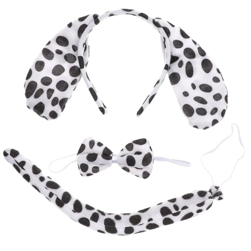 Sosoport 2 Stück Teiliges Hunde haarschmuck Schleifen und Kuschelige Tierohren stirnbänder für Kostümpartys Halloween Cosplay und Verkleidungsspaß Sosoport 2 Stück Teiliges Hunde haarschmuck Schleifen und Kuschelige Tierohren stirnbänder für Kostümpartys Halloween Cosplay und Verkleidungsspaß von Sosoport
