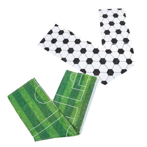 Sosoport 2 Stück Tischdecke im Sportdesign Fußball Thema Tischdecke für Partys und Feiern Abwaschbar für Geburtstagsfeiern und Veranstaltungen Sosoport 2 Stück Tischdecke im Sportdesign Fußball Thema Tischdecke für Partys und Feiern Abwaschbar für Geburtstagsfeiern und Veranstaltungen von Sosoport