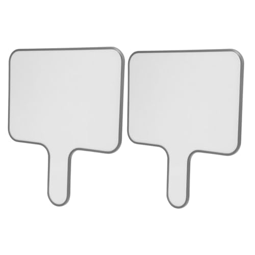 Sosoport 2 Stück Tragbare Doppelseitige Whiteboard Antworttafel Abwischbare Schreibtafel für Spiele und Unterricht Lösung für Sportveranstaltungen und Interaktive Aktivitäten von Sosoport