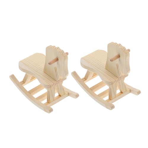 Sosoport 2 Stücke DIY Holz Schaukelpferd Bastelset für Unvollendete Holzfiguren Zusammenbauen Interaktive Spielzeuge für Vorschulkinder Tischdekoration für Kreatives Sosoport 2 Stücke DIY Holz Schaukelpferd Bastelset für Unvollendete Holzfiguren Zusammenbauen Interaktive Spielzeuge für Vorschulkinder Tischdekoration für Kreatives von Sosoport