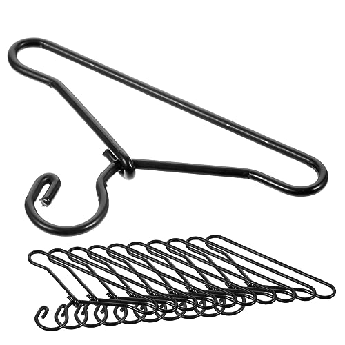 Sosoport 20 Stück Kleiderbügel Puppe Kleidung klein doll Accessories metallbügel Miniaturzubehör winzige Hausaufhänger Mini-Aufhänger-Ornamente Mini-Hausbedarf Legierung Black Sosoport 20 Stück Kleiderbügel Puppe Kleidung klein doll Accessories metallbügel Miniaturzubehör winzige Hausaufhänger Mini-Aufhänger-Ornamente Mini-Hausbedarf Legierung Black von Sosoport