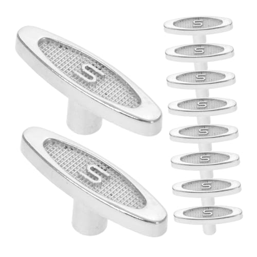 Sosoport 20Er Schachtel Zubehör für Spieluhren Weihnachtswinkelschlüssel Mechanismusbewegung für DIY Aufziehen von Schlüsseln Musikalische Schneekugel Reparaturkits Metall Silver von Sosoport
