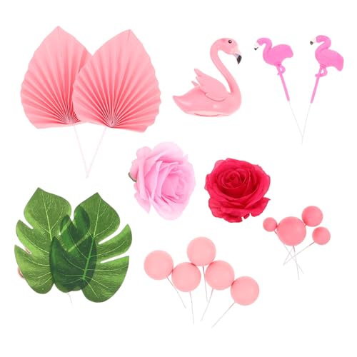 Sosoport 23 Stück tropisches Hawaiianische Strandkuchendekorationen Kuchendeckel für den Strand Geburtstagsdekorationen am Strand Hawaii-Kuchenaufsätze Schaum Rosa Sosoport 23 Stück tropisches Hawaiianische Strandkuchendekorationen Kuchendeckel für den Strand Geburtstagsdekorationen am Strand Hawaii-Kuchenaufsätze Schaum Rosa von Sosoport