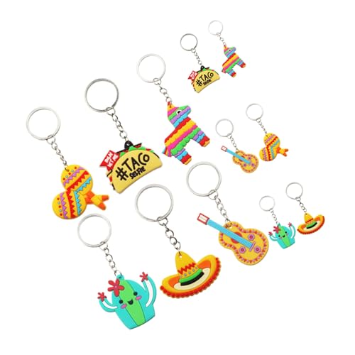 Sosoport 24 Stück Teiliges Mexikanisches Schlüsselanhänger Leichte und Langlebige Kreative Schlüsselringe Bunte Fiesta Party Deko als Gastgeschenke für Sommerfest und Geburtstag Sosoport 24 Stück Teiliges Mexikanisches Schlüsselanhänger Leichte und Langlebige Kreative Schlüsselringe Bunte Fiesta Party Deko als Gastgeschenke für Sommerfest und Geburtstag von Sosoport
