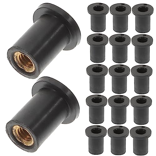 Sosoport 25 Stück Teiliges Gummimuttern Loch für Motorrad Windschutzscheibe und Karosserie Befestigung Langlebige Expansion Nuts Kompatibel mit Geeignet für Motorrad und Atv Reparaturen Sosoport 25 Stück Teiliges Gummimuttern Loch für Motorrad Windschutzscheibe und Karosserie Befestigung Langlebige Expansion Nuts Kompatibel mit Geeignet für Motorrad und Atv Reparaturen von Sosoport