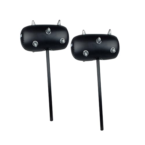 Sosoport 2Stücke Aufblasbarer Hammer Teilig Großer Griff PVC für Geburtstagsfeiern Pool und Strandpartys Einfach Aufzublasen Sicher und Lustig Sosoport 2Stücke Aufblasbarer Hammer Teilig Großer Griff PVC für Geburtstagsfeiern Pool und Strandpartys Einfach Aufzublasen Sicher und Lustig von Sosoport