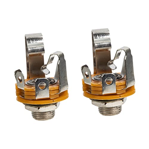 Sosoport 2Stücke Gitarren Eingangsbuchse Metall Mikrofon und Bassstecker Ersatzteil für Elektrische Gitarren Installieren Verwenden Kompatibel mit Vielen Sosoport 2Stücke Gitarren Eingangsbuchse Metall Mikrofon und Bassstecker Ersatzteil für Elektrische Gitarren Installieren Verwenden Kompatibel mit Vielen von Sosoport
