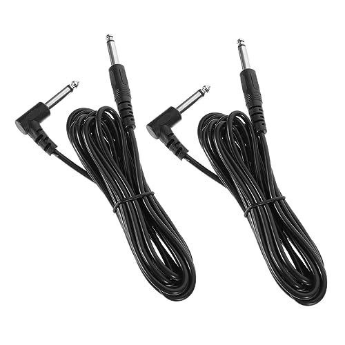 Sosoport 2Stücke Gitarrenkabel Audiokabel für Gitarre und Lautsprecher Professionelles Audiokabel mit Hoher Treue und Funktion für Musiker von Sosoport