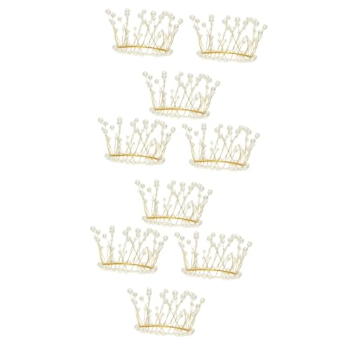 Sosoport 3 Sätze 3Er Set Kronen Kuchendekoration Perlenkrone Kuchenaufsatz Tiara Kuchendekorationen Feenkrone Kuchendekor Das Kronen Ornament Dessert Backzubehör 3 Stücke * 3 von Sosoport