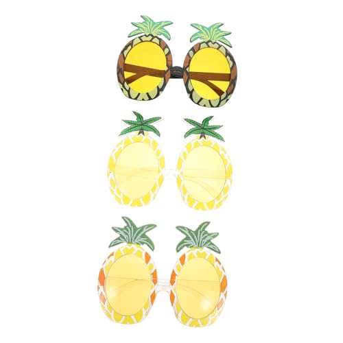Sosoport 3 Stück Ananas -sonnenbrille Ananaskostüm Brillen Party Tropisch Obstgläser Form Brille Für Neuartige Sonnenbrille Lustige Sonnenbrille Festival Sonnenbrille Ananasbrille Sosoport 3 Stück Ananas -sonnenbrille Ananaskostüm Brillen Party Tropisch Obstgläser Form Brille Für Neuartige Sonnenbrille Lustige Sonnenbrille Festival Sonnenbrille Ananasbrille von Sosoport