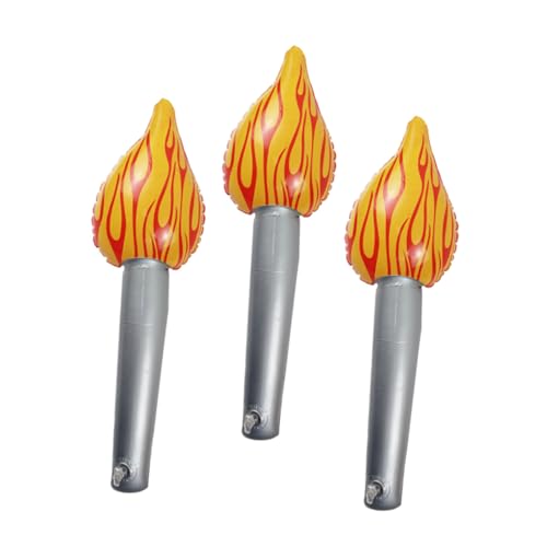 Sosoport 3 Stück Aufblasbarer Flammenballon -taschenlampe Aufblasbare Fackel, Lustige Fackel Prop-fackel Wettbewerbsdekoration Spiel-requisiten Chocolate Pvc Sosoport 3 Stück Aufblasbarer Flammenballon -taschenlampe Aufblasbare Fackel, Lustige Fackel Prop-fackel Wettbewerbsdekoration Spiel-requisiten Chocolate Pvc von Sosoport