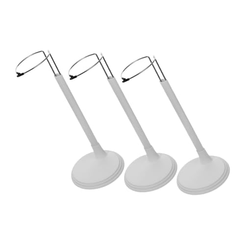 Sosoport 3 Stück Teiliges Puppenständer Verstellbarer Puppenhalter für Ansprechende Präsentation von Puppen für Verschiedene Modelle Stabil und Langlebig von Sosoport