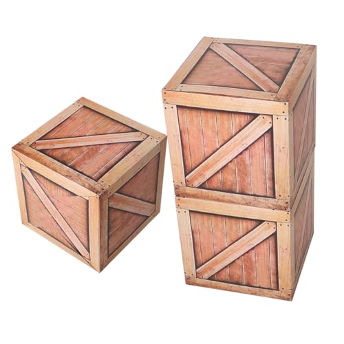 Sosoport 3 Stücke Western Thema Party Supplies Cowboy Party Dekorationen Boxen Simulation Holzkiste Decor Western Cowboy Party Layout Dekorationen Sosoport 3 Stücke Western Thema Party Supplies Cowboy Party Dekorationen Boxen Simulation Holzkiste Decor Western Cowboy Party Layout Dekorationen von Sosoport
