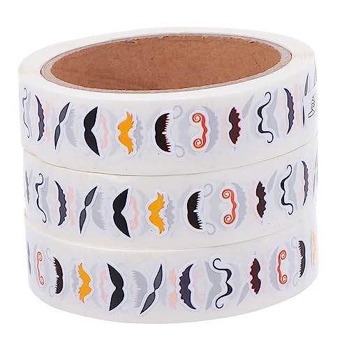 Sosoport 3Stücke Schnurrbart Aufkleber Lustige Selbstklebende Sticker für Kreative DIY Projekte und Partydeko für Bastelarbeiten Sosoport 3Stücke Schnurrbart Aufkleber Lustige Selbstklebende Sticker für Kreative DIY Projekte und Partydeko für Bastelarbeiten von Sosoport