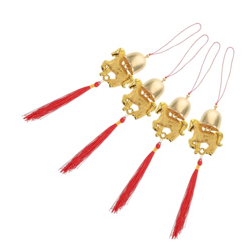 Sosoport 4 Stück Chinesische Neujahrsdekorationen Hängendes Pferde Tassel Ornament Traditionelles Frühlingsfest Pendant Glücksbringer für Zuhause Neujahrs Hängependant Sosoport 4 Stück Chinesische Neujahrsdekorationen Hängendes Pferde Tassel Ornament Traditionelles Frühlingsfest Pendant Glücksbringer für Zuhause Neujahrs Hängependant von Sosoport
