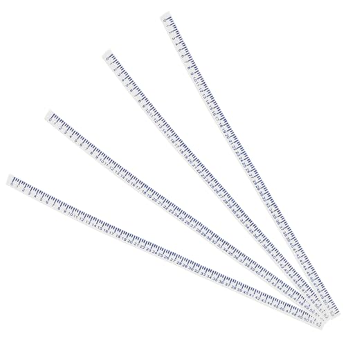 Sosoport 4 Stück Maßband Teiliges Nähzubehör für Puppenhäuser Flexibles Kurvenlineal Kreative DIY Modelle für Authentisches und Bastelprojekte Sosoport 4 Stück Maßband Teiliges Nähzubehör für Puppenhäuser Flexibles Kurvenlineal Kreative DIY Modelle für Authentisches und Bastelprojekte von Sosoport