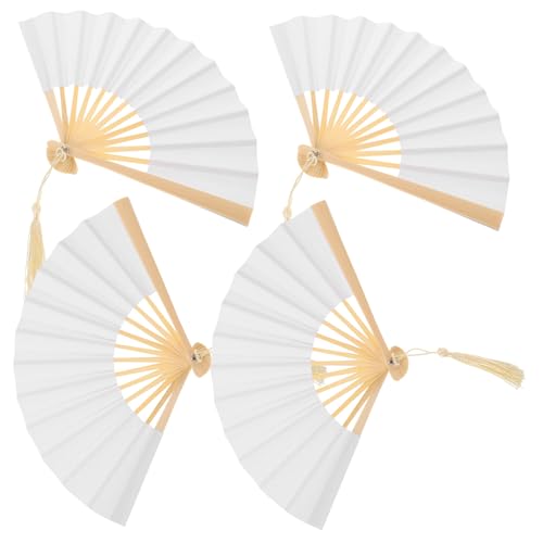 Sosoport 4 Stück Mini Faltfächer für Puppen Handheld Papierfächer Dekorative Requisiten für DIY Hochzeiten und Partys Kompakt und Leicht für Kreative Projekte und Sosoport 4 Stück Mini Faltfächer für Puppen Handheld Papierfächer Dekorative Requisiten für DIY Hochzeiten und Partys Kompakt und Leicht für Kreative Projekte und von Sosoport