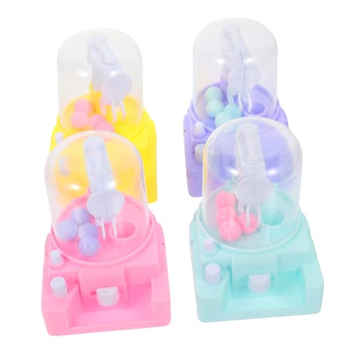Sosoport 4 Stück Mini-Gacha-Maschine Kinderspielzeug Maschine Mini-Greifmaschine Mini-Maschine party für Krallenmaschinen für lustig Ballgreifer Abs Sosoport 4 Stück Mini-Gacha-Maschine Kinderspielzeug Maschine Mini-Greifmaschine Mini-Maschine party für Krallenmaschinen für lustig Ballgreifer Abs von Sosoport