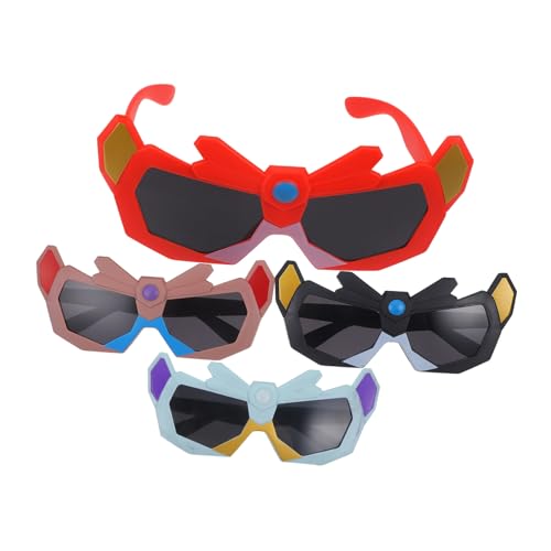 Sosoport 4 Stück Roboter Sonnenbrille Coole Sonnenbrille Strand-sommer-sonnenbrille Lustige Kinderbrille Sonnenbrille Roboter-sonnenbrille Cartoon-sonnenbrille Sommer Brillen Harz Sosoport 4 Stück Roboter Sonnenbrille Coole Sonnenbrille Strand-sommer-sonnenbrille Lustige Kinderbrille Sonnenbrille Roboter-sonnenbrille Cartoon-sonnenbrille Sommer Brillen Harz von Sosoport