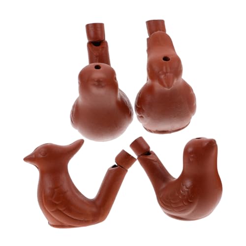 Sosoport 4 Stück Sand-wasservogelpfeife Wasservogelpfeife Aus Keramik Pfeifenspielzeug Für Wasservögel Pfeife Für Vogelgeräusche Ton Lärm Brown Zisha-keramik Sosoport 4 Stück Sand-wasservogelpfeife Wasservogelpfeife Aus Keramik Pfeifenspielzeug Für Wasservögel Pfeife Für Vogelgeräusche Ton Lärm Brown Zisha-keramik von Sosoport