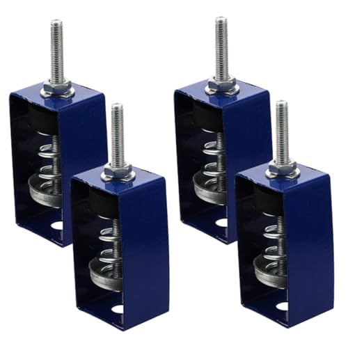 Sosoport 4 Stück Teiliges Deckenfeder Vibrationsisolator Schwingungsdämpfende Hängemontage Stoßabsorbierend Geräuschreduzierend Langlebig Installieren Geeignet für Deckenmontage von Sosoport