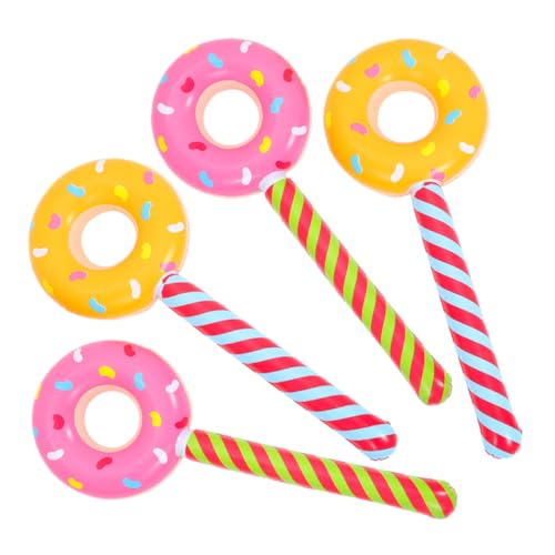 Sosoport 4 Stücke Aufblasbare Donuts Party-schlauchboote Donut - Riesige Lutscher-requisite Candyland-partydekorationen Party-ballon- Partydekorationen Zum Thema Süßigkeiten Pvc Sosoport 4 Stücke Aufblasbare Donuts Party-schlauchboote Donut - Riesige Lutscher-requisite Candyland-partydekorationen Party-ballon- Partydekorationen Zum Thema Süßigkeiten Pvc von Sosoport